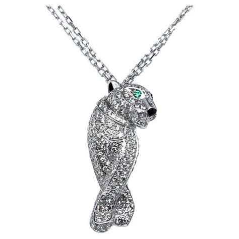 sell my cartier panthere jewelry - Cartier Panthere necklace.